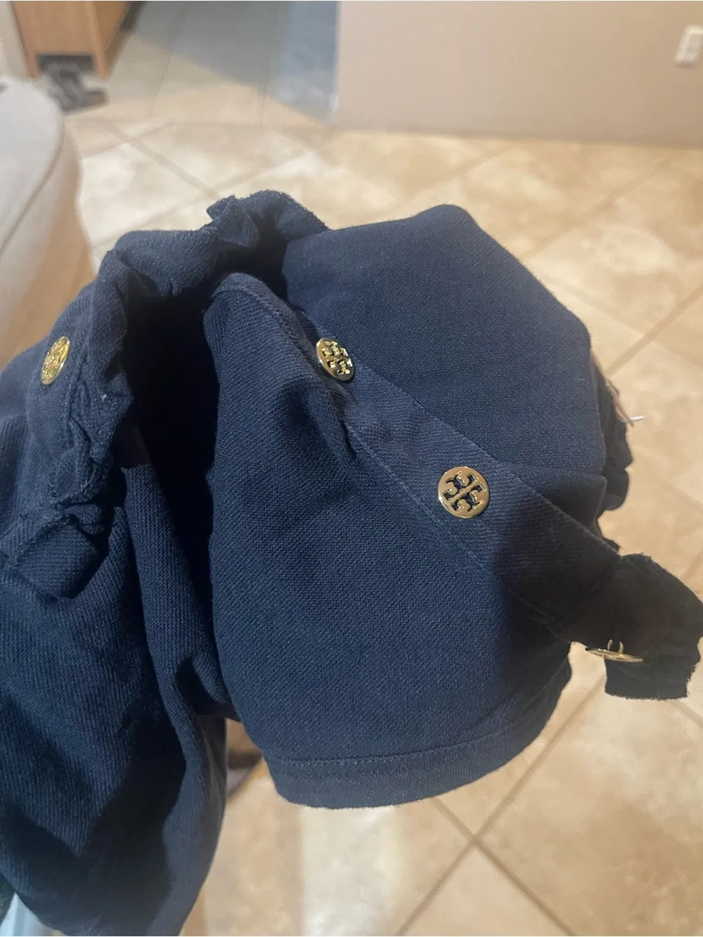Tory Burch navy top